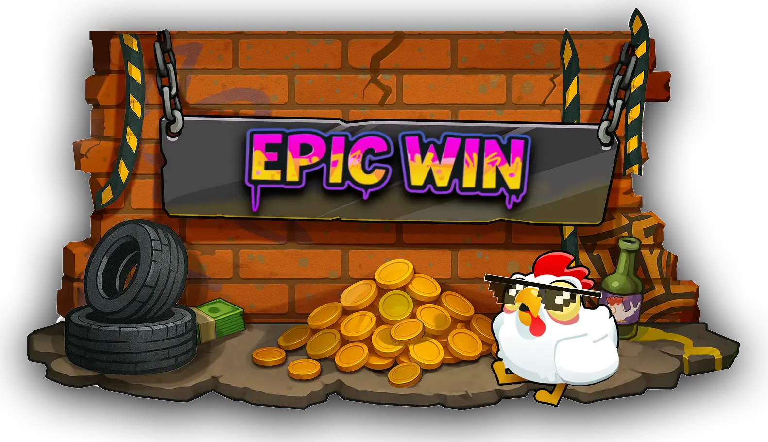 Chicken Royal epic win