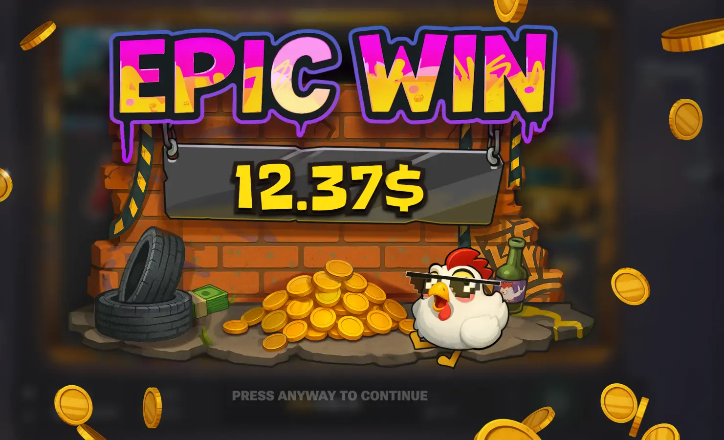 Chicken Royal 4th screen of game